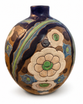 Boch Frères Keramis Art Deco Ceramic Vase – Belgium, circa 1920–1930