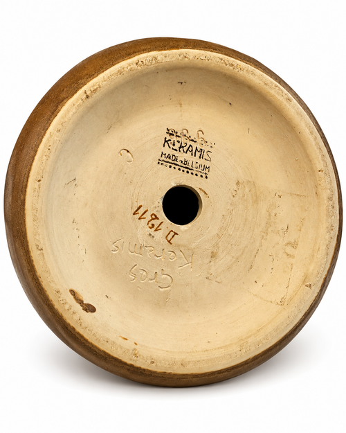 Boch Frères Keramis Art Deco Ceramic Vase – Belgium, circa 1920–1930