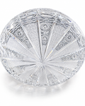 Vintage Bohemia Crystal Centerpiece Fruit Bowl – 1960s