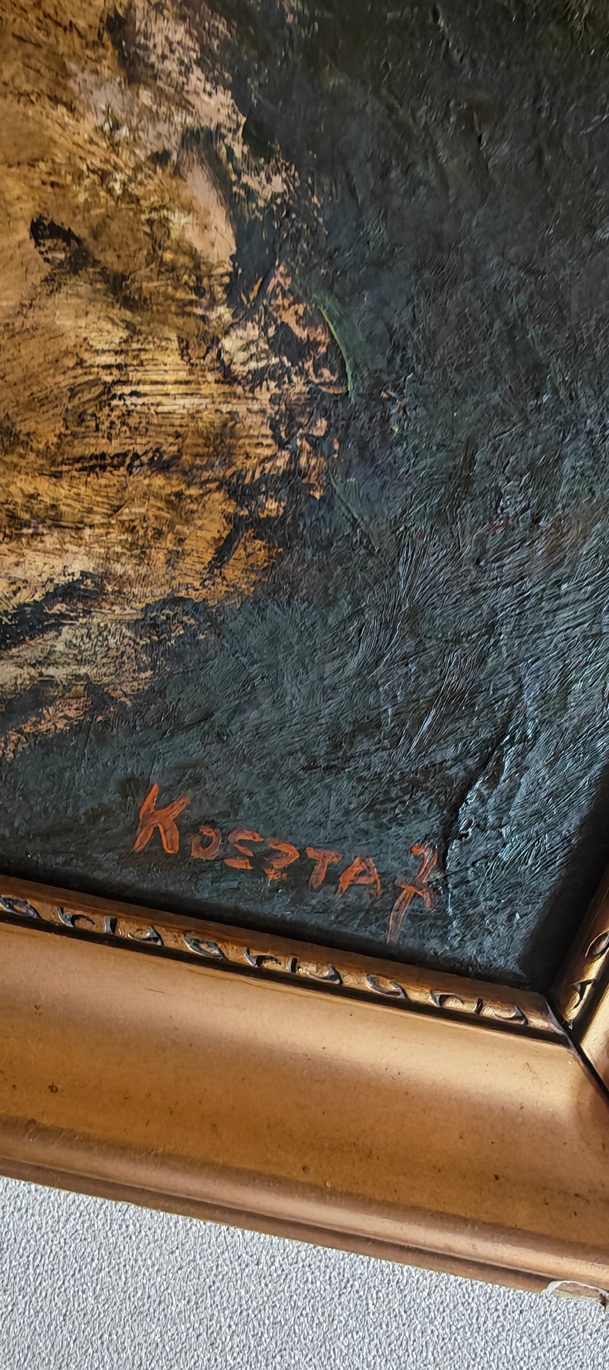 Attributed to József Koszta  Oil on Canvas Brassó, 1861 Budapest