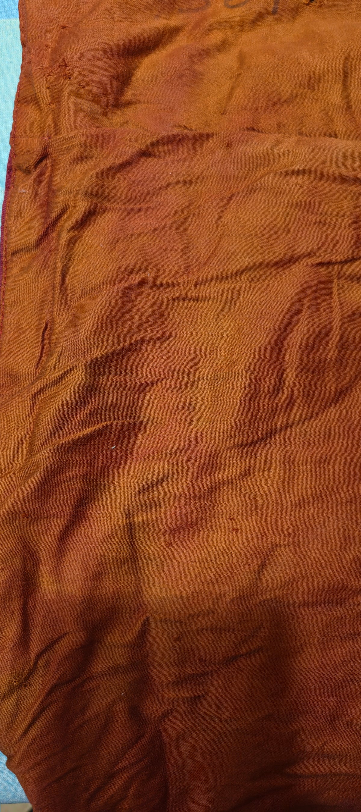 19th Century Antique Dark Raspberry Damask Jacquard Wall Tapestry.